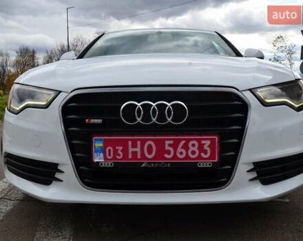 Ауді А6 2015 у Дрогобичі на Automoto.ua Білий Ауді А6, об'ємом двигуна 2 л та пробігом 184 тис. км за 12850 $, фото 5 на Automoto.ua
