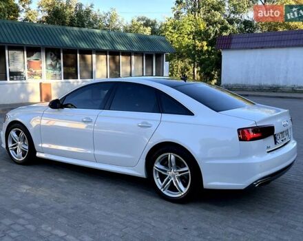 Ауди А6 2015 в Каменке на Automoto.ua Белый Ауди А6, объемом двигателя 1.98 л и пробегом 98 тыс. км за 20800 $, фото 3 на Automoto.ua