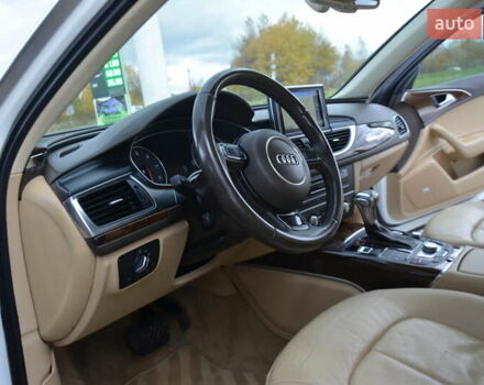 Ауді А6 2015 у Дрогобичі на Automoto.ua Білий Ауді А6, об'ємом двигуна 2 л та пробігом 184 тис. км за 12850 $, фото 46 на Automoto.ua