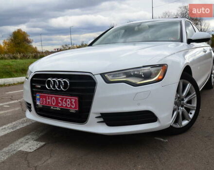 Ауді А6 2015 у Дрогобичі на Automoto.ua Білий Ауді А6, об'ємом двигуна 2 л та пробігом 184 тис. км за 12850 $, фото 6 на Automoto.ua