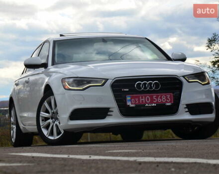 Ауді А6 2015 у Дрогобичі на Automoto.ua Білий Ауді А6, об'ємом двигуна 2 л та пробігом 184 тис. км за 12850 $, фото 21 на Automoto.ua