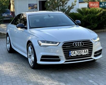 Ауди А6 2015 в Каменке на Automoto.ua Белый Ауди А6, объемом двигателя 1.98 л и пробегом 98 тыс. км за 20800 $, фото 2 на Automoto.ua