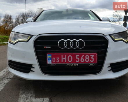 Ауді А6 2015 у Дрогобичі на Automoto.ua Білий Ауді А6, об'ємом двигуна 2 л та пробігом 184 тис. км за 12850 $, фото 16 на Automoto.ua