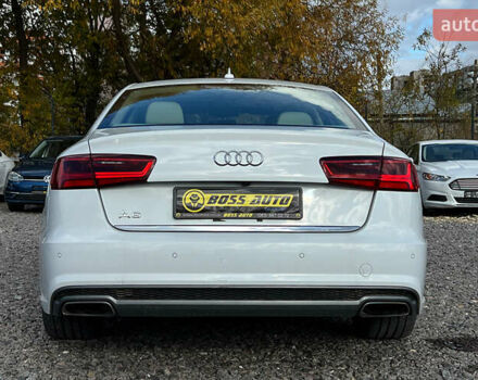 Ауді А6 2015 у Львові на Automoto.ua Білий Ауді А6, об'ємом двигуна 1.98 л та пробігом 96 тис. км за 18500 $, фото 4 на Automoto.ua