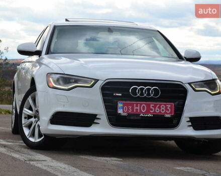 Ауді А6 2015 у Дрогобичі на Automoto.ua Білий Ауді А6, об'ємом двигуна 2 л та пробігом 184 тис. км за 12850 $, фото 23 на Automoto.ua