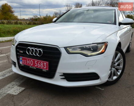 Ауді А6 2015 у Дрогобичі на Automoto.ua Білий Ауді А6, об'ємом двигуна 2 л та пробігом 184 тис. км за 12850 $, фото 10 на Automoto.ua