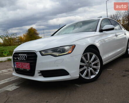 Ауді А6 2015 у Дрогобичі на Automoto.ua Білий Ауді А6, об'ємом двигуна 2 л та пробігом 184 тис. км за 12850 $, фото 7 на Automoto.ua
