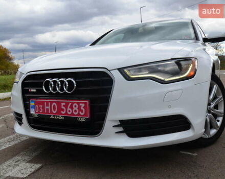 Ауді А6 2015 у Дрогобичі на Automoto.ua Білий Ауді А6, об'ємом двигуна 2 л та пробігом 184 тис. км за 12850 $, фото 1 на Automoto.ua