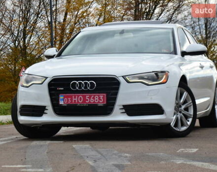 Ауді А6 2015 у Дрогобичі на Automoto.ua Білий Ауді А6, об'ємом двигуна 2 л та пробігом 184 тис. км за 12850 $, фото 11 на Automoto.ua