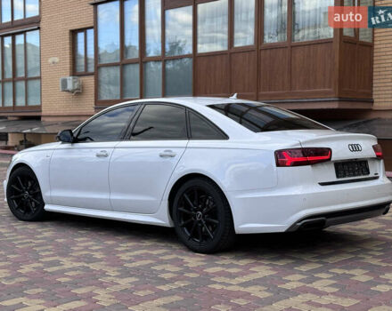 Ауди А6 2016 в Киеве на Automoto.ua Белый Ауди А6, объемом двигателя 2 л и пробегом 74 тыс. км за 27999 $, фото 4 на Automoto.ua