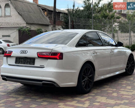 Ауди А6 2016 в Киеве на Automoto.ua Белый Ауди А6, объемом двигателя 2 л и пробегом 74 тыс. км за 27999 $, фото 2 на Automoto.ua