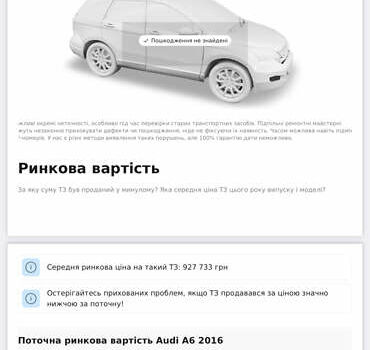 Ауди А6 2016 в Житомире на Automoto.ua Белый Ауди А6, объемом двигателя 1.97 л и пробегом 157 тыс. км за 25700 $, фото 24 на Automoto.ua
