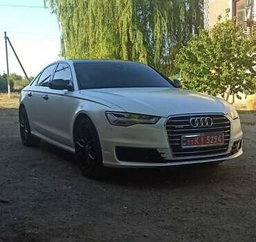 Белый Ауди А6, объемом двигателя 2.97 л и пробегом 115 тыс. км за 25000 $, фото 1 на Automoto.ua