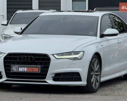 Ауди А6 2017 в Харькове на Automoto.ua Белый Ауди А6, объемом двигателя 3 л и пробегом 92 тыс. км за 24700 $, фото 3 на Automoto.ua