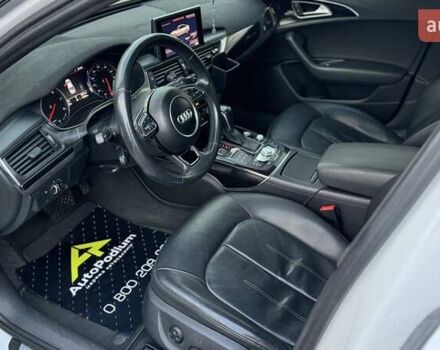 Ауді А6 2017 у Києві на Automoto.ua Білий Ауді А6, об'ємом двигуна 1.98 л та пробігом 142 тис. км за 17500 $, фото 13 на Automoto.ua