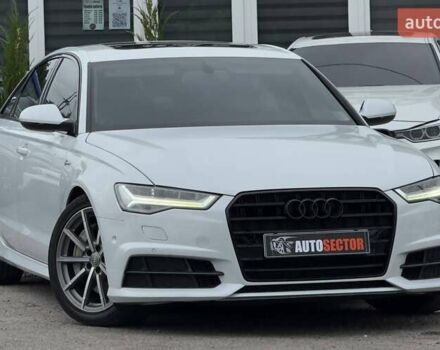 Ауди А6 2017 в Харькове на Automoto.ua Белый Ауди А6, объемом двигателя 3 л и пробегом 92 тыс. км за 24700 $, фото 5 на Automoto.ua