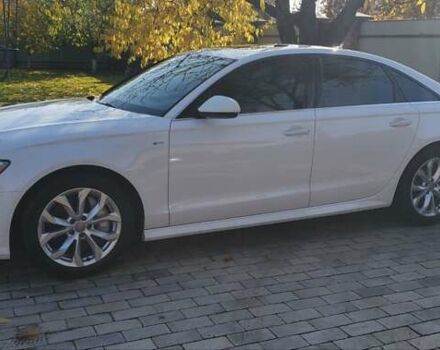 Ауди А6 2017 в Киеве на Automoto.ua Белый Ауди А6, объемом двигателя 1.97 л и пробегом 95 тыс. км за 21900 $, фото 1 на Automoto.ua