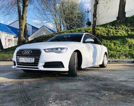 Ауди А6 2017 в Киеве на Automoto.ua Белый Ауди А6, объемом двигателя 1.97 л и пробегом 240 тыс. км за 24000 $, фото 1 на Automoto.ua