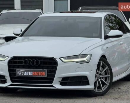 Ауди А6 2017 в Харькове на Automoto.ua Белый Ауди А6, объемом двигателя 3 л и пробегом 92 тыс. км за 24700 $, фото 1 на Automoto.ua