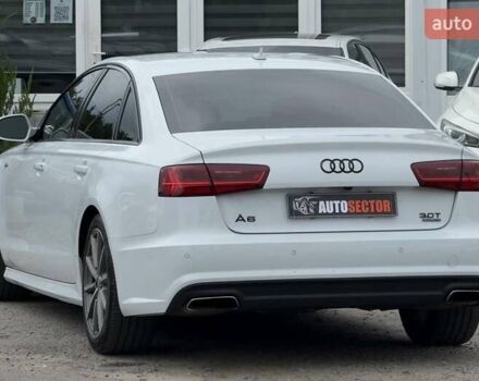 Ауди А6 2017 в Харькове на Automoto.ua Белый Ауди А6, объемом двигателя 3 л и пробегом 92 тыс. км за 24700 $, фото 6 на Automoto.ua