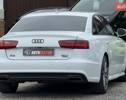 Ауди А6 2017 в Харькове на Automoto.ua Белый Ауди А6, объемом двигателя 3 л и пробегом 92 тыс. км за 24700 $, фото 9 на Automoto.ua