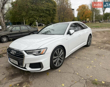 Белый Ауди А6, объемом двигателя 3 л и пробегом 121 тыс. км за 37000 $, фото 1 на Automoto.ua