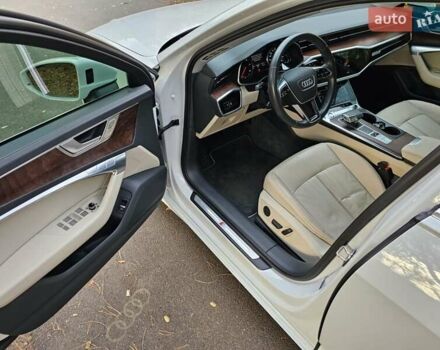 Ауді А6 2019 у Новомосковске на Automoto.ua Білий Ауді А6, об'ємом двигуна 3 л та пробігом 51 тис. км за 32100 $, фото 7 на Automoto.ua