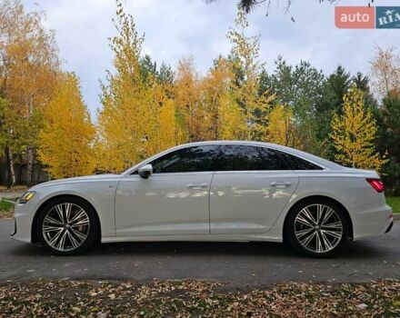 Ауді А6 2019 у Новомосковске на Automoto.ua Білий Ауді А6, об'ємом двигуна 3 л та пробігом 51 тис. км за 32100 $, фото 2 на Automoto.ua