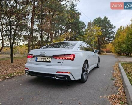 Ауді А6 2019 у Новомосковске на Automoto.ua Білий Ауді А6, об'ємом двигуна 3 л та пробігом 51 тис. км за 32100 $, фото 8 на Automoto.ua