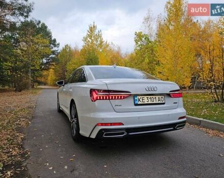 Ауді А6 2019 у Новомосковске на Automoto.ua Білий Ауді А6, об'ємом двигуна 3 л та пробігом 51 тис. км за 32100 $, фото 4 на Automoto.ua