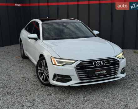 Білий Ауді А6, об'ємом двигуна 2 л та пробігом 56 тис. км за 30990 $, фото 1 на Automoto.ua