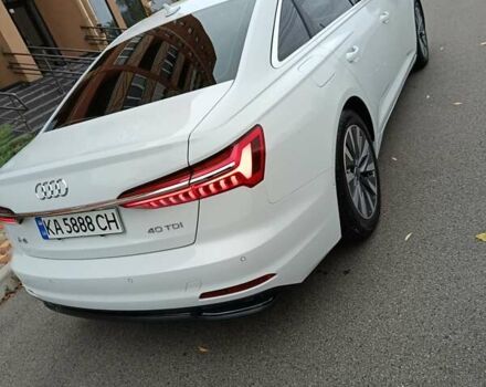 Ауді А6 2021 у Борисполе на Automoto.ua Білий Ауді А6, об'ємом двигуна 1.97 л та пробігом 77 тис. км за 39500 $, фото 12 на Automoto.ua