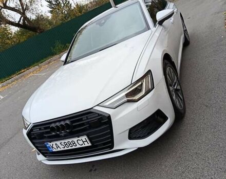 Ауді А6 2021 у Борисполе на Automoto.ua Білий Ауді А6, об'ємом двигуна 1.97 л та пробігом 77 тис. км за 39500 $, фото 1 на Automoto.ua