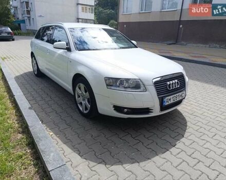 Белый Ауди А6, объемом двигателя 2.7 л и пробегом 296 тыс. км за 7200 $, фото 2 на Automoto.ua
