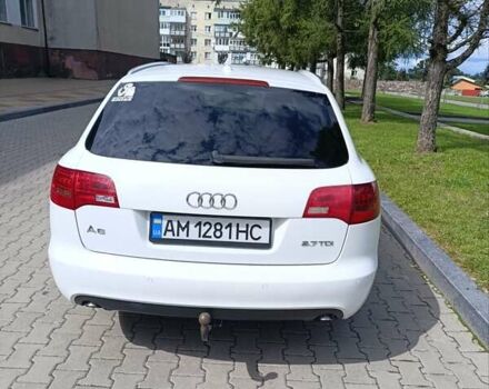 Белый Ауди А6, объемом двигателя 2.7 л и пробегом 296 тыс. км за 7200 $, фото 4 на Automoto.ua