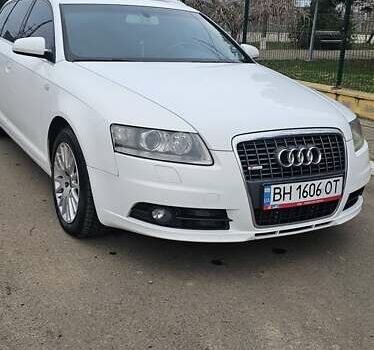 Белый Ауди А6, объемом двигателя 2.97 л и пробегом 247 тыс. км за 9600 $, фото 1 на Automoto.ua