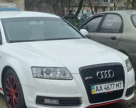 Белый Ауди А6, объемом двигателя 2 л и пробегом 240 тыс. км за 10500 $, фото 1 на Automoto.ua