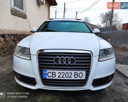 Белый Ауди А6, объемом двигателя 2 л и пробегом 290 тыс. км за 9599 $, фото 3 на Automoto.ua