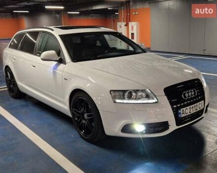 Белый Ауди А6, объемом двигателя 3 л и пробегом 182 тыс. км за 12500 $, фото 1 на Automoto.ua