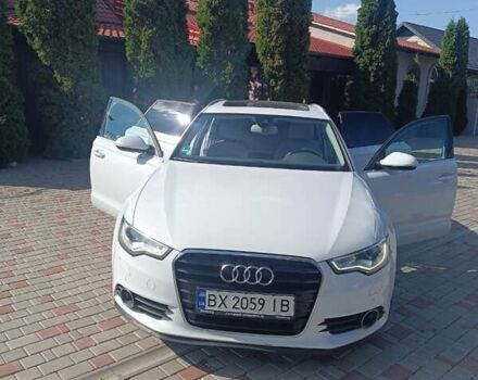 Ауди А6 2013 в Староконстантинов на Automoto.ua Белый Ауди А6, объемом двигателя 3 л и пробегом 230 тыс. км за 18000 $, фото 6 на Automoto.ua
