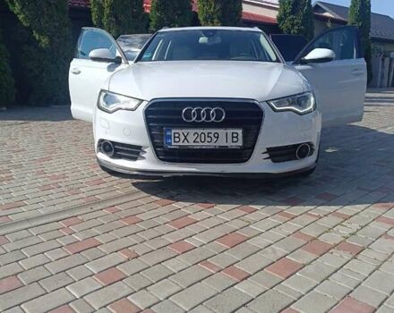 Ауди А6 2013 в Староконстантинов на Automoto.ua Белый Ауди А6, объемом двигателя 3 л и пробегом 230 тыс. км за 18000 $, фото 7 на Automoto.ua