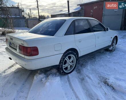 Белый Ауди А6, объемом двигателя 2.6 л и пробегом 439 тыс. км за 2900 $, фото 1 на Automoto.ua