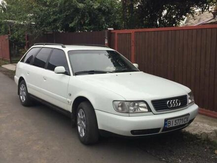 Белый Ауди А6, объемом двигателя 2.5 л и пробегом 518 тыс. км за 3550 $, фото 1 на Automoto.ua