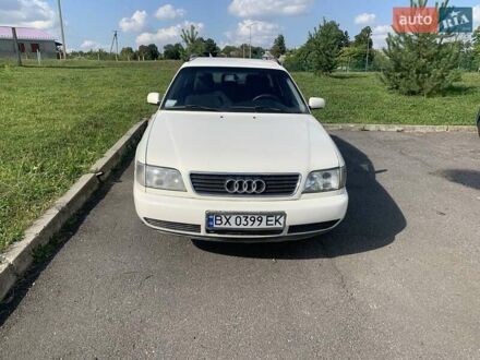 Белый Ауди А6, объемом двигателя 1.8 л и пробегом 403 тыс. км за 2800 $, фото 1 на Automoto.ua