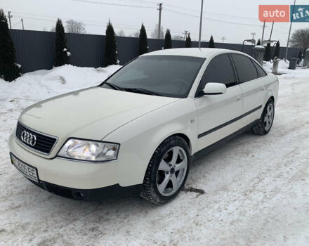 Белый Ауди А6, объемом двигателя 1.78 л и пробегом 445 тыс. км за 3700 $, фото 1 на Automoto.ua