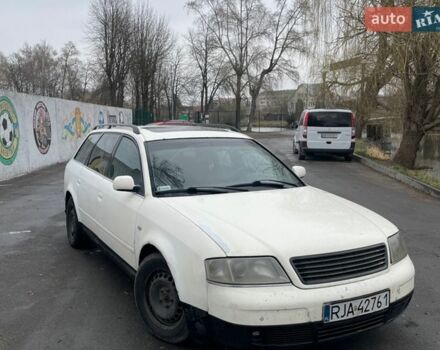 Белый Ауди А6, объемом двигателя 2.5 л и пробегом 590 тыс. км за 1600 $, фото 1 на Automoto.ua