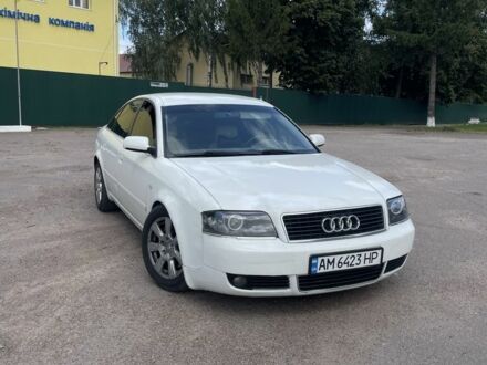 Ауди А6 2002 в Попольне на Automoto.ua Белый Ауди А6, объемом двигателя 2.4 л и пробегом 365 тыс. км за 4000 $, фото 1 на Automoto.ua