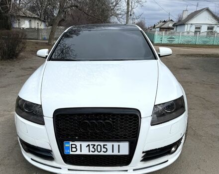 Белый Ауди А6, объемом двигателя 3 л и пробегом 385 тыс. км за 8100 $, фото 1 на Automoto.ua