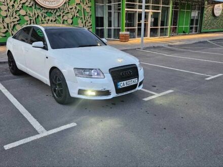 Ауди А6 2006 в Умани на Automoto.ua Белый Ауди А6, объемом двигателя 2 л и пробегом 380 тыс. км за 5600 $, фото 1 на Automoto.ua