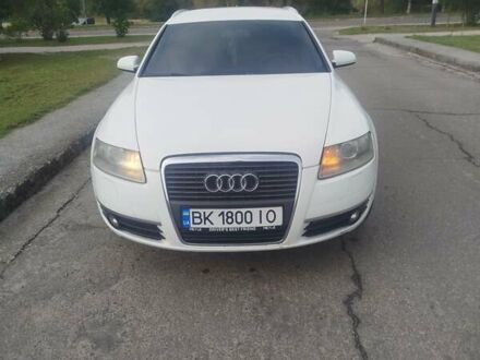 Ауди А6 2008 в Вараш (Кузнецовск) на Automoto.ua Белый Ауди А6, объемом двигателя 2 л и пробегом 35 тыс. км за 7100 $, фото 1 на Automoto.ua
